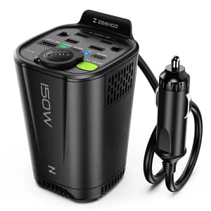 Convertisseur de courant voiture 150W – Inverseur 12V 220V puissant