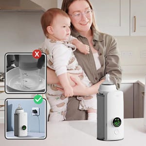 Chauffe biberon portable : 3 fonctionnalités clés pour le confort de bébé