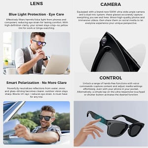 Lunettes connectées avec caméra : 5 avantages incroyables à découvrir