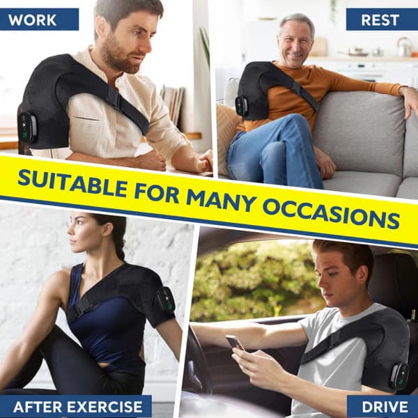 Ceinture Chauffante Massante 3-en-1 ThermoSoothe™ – Soulagement Rapide et Profond – Image 5