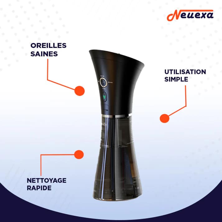 Nettoyeur Auriculaire à Jet d’Eau EarClean – Nettoyage Sûr & Efficace en 3 Étapes – Image 2
